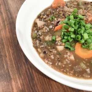 Vegetable Mung Bean Soup