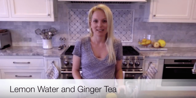 Lemon Water and Ginger Tea- “How To” Video